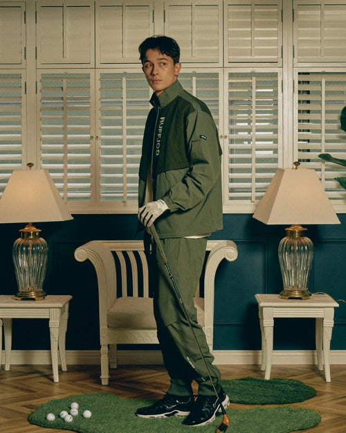 FLEECE LINING STRETCH TAPERED PANTS