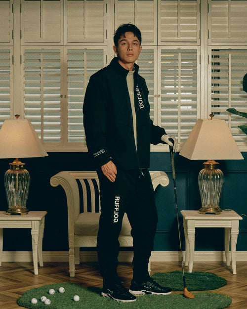 FLEECE LINING STRETCH TAPERED PANTS