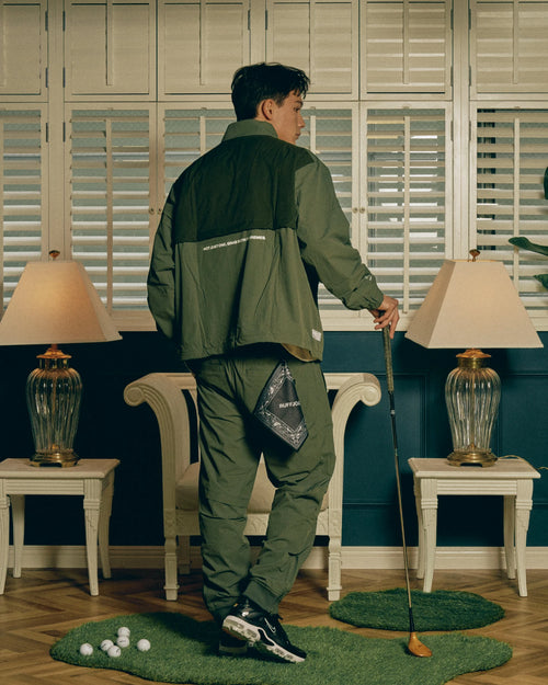 FLEECE LINING STRETCH TAPERED PANTS