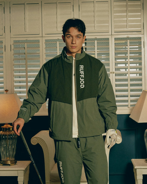 HALF WAVE QUILT BLOUSON