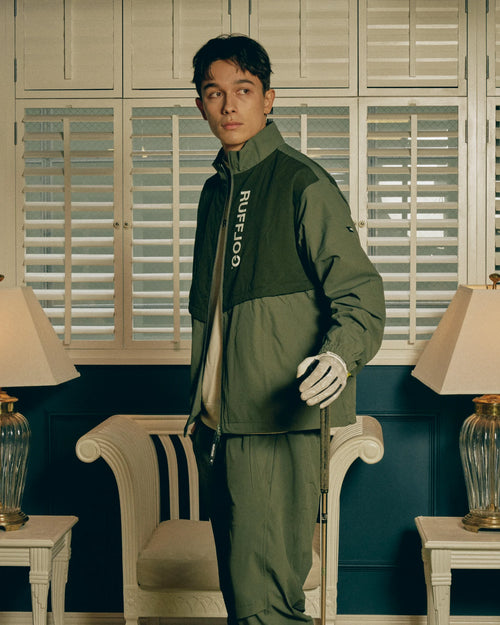 HALF WAVE QUILT BLOUSON