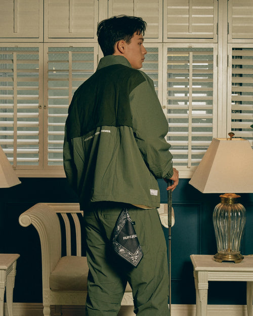 HALF WAVE QUILT BLOUSON