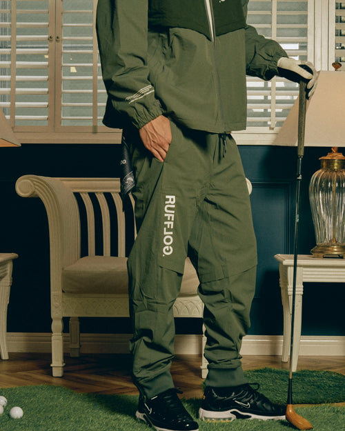 FLEECE LINING STRETCH TAPERED PANTS