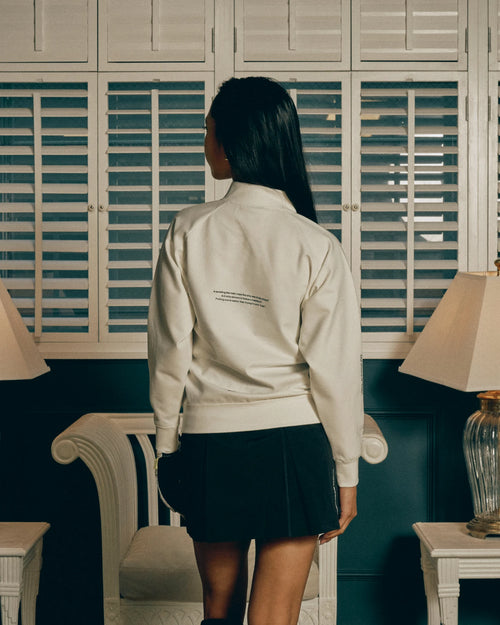 RFLG LOGO RAGLAN L/S MOCK NECK