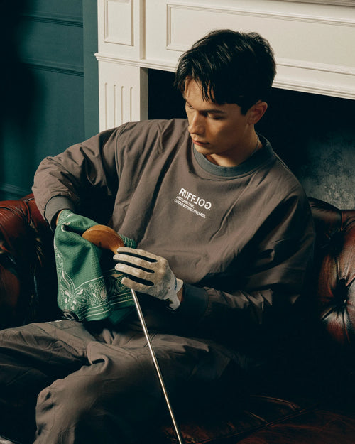 STRETCH PULLOVER INSULATED CREW NECK PISTE