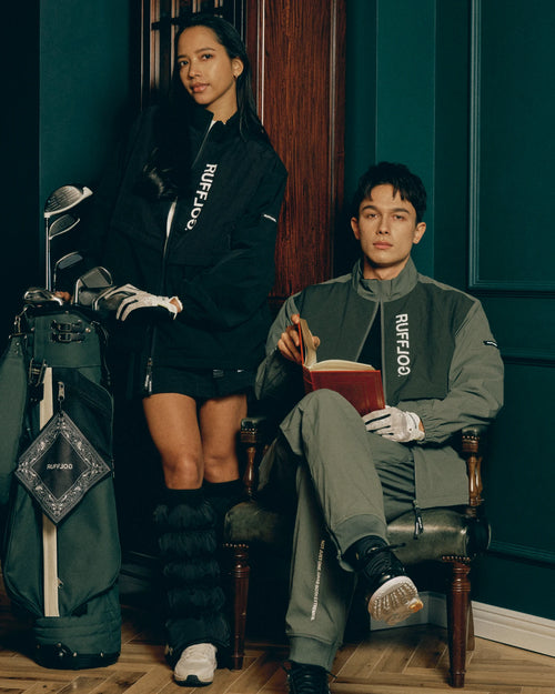 HALF WAVE QUILT BLOUSON