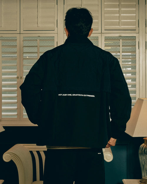 HALF WAVE QUILT BLOUSON