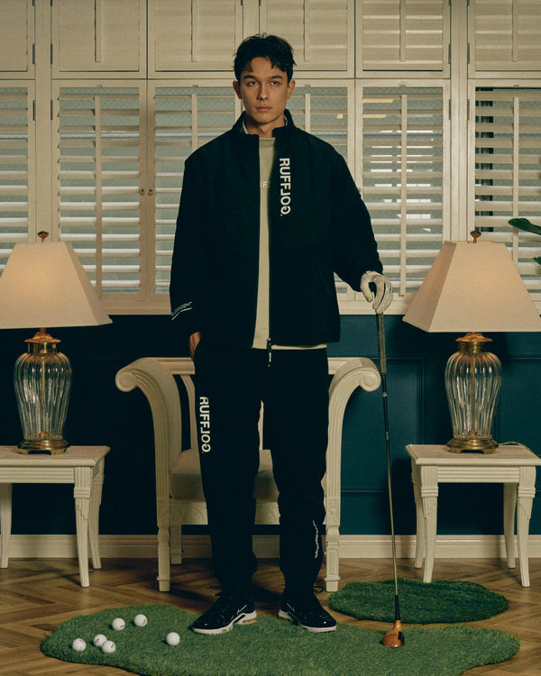 FLEECE LINING STRETCH TAPERED PANTS