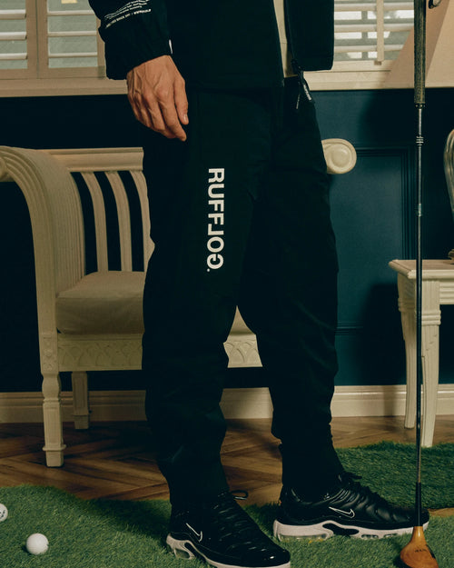 FLEECE LINING STRETCH TAPERED PANTS