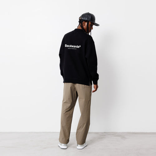 Primary Logo SW Mock Neck BLACK