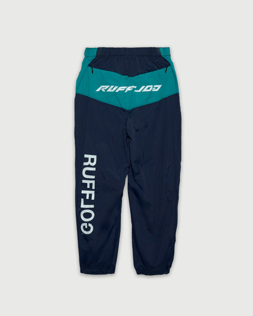 RACING LOGO WIDE TRAINING PANTS NAVY