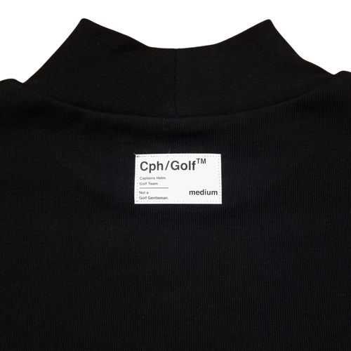 #NAGG WARM L/S MOCK NECK TEE BLACK