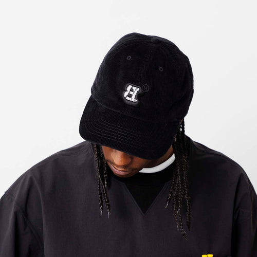 Animal B Cords LP 6 Panel Cap BLACK