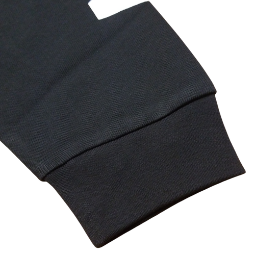 #NAGG WARM L/S MOCK NECK TEE BLACK