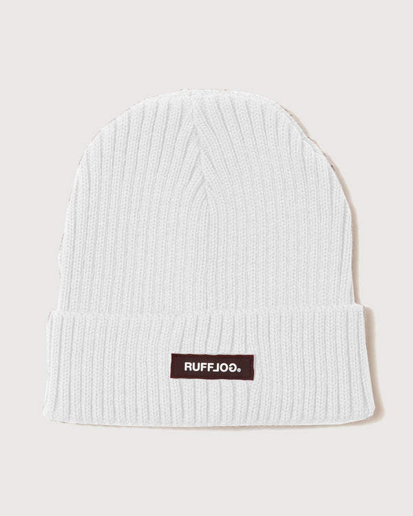 RUFFLOG WAPPEN BEANIE WHITE