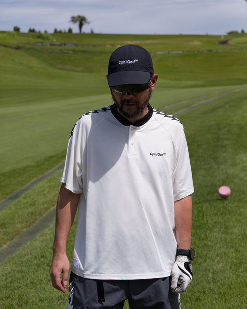 #THUNDER STRIPES HENRY POLO WHITE