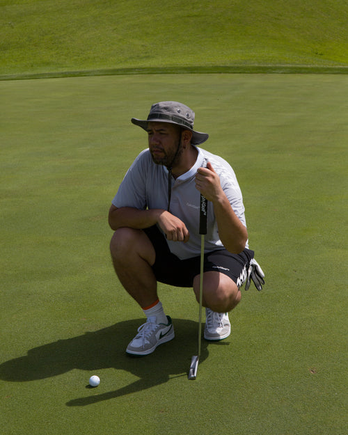 #THUNDER STRIPES HENRY POLO GRAY