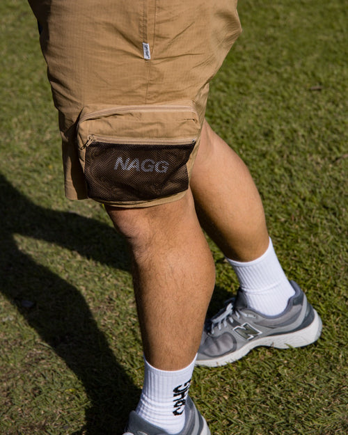 #CPHG OVER SIDE POCKET SHORT COYOTE