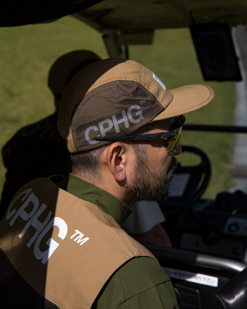 #CPHG SIDE MESH JET CAP COYOTE