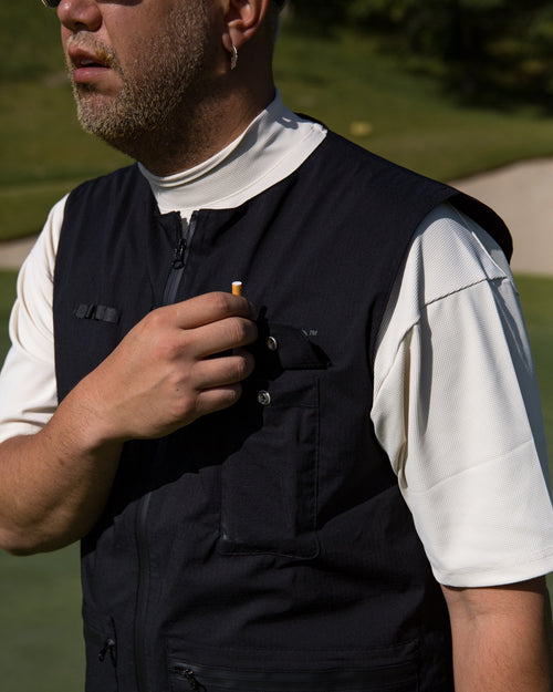 #CPHG GENTLEMAN MOCK NECK TEE OFF WHITE