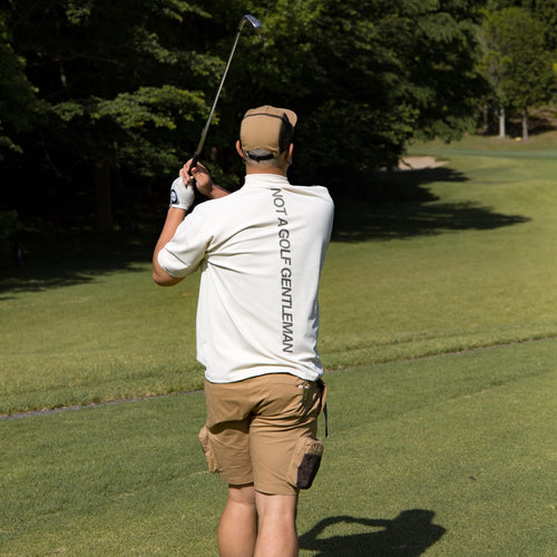 #CPHG GENTLEMAN MOCK NECK TEE OFF WHITE