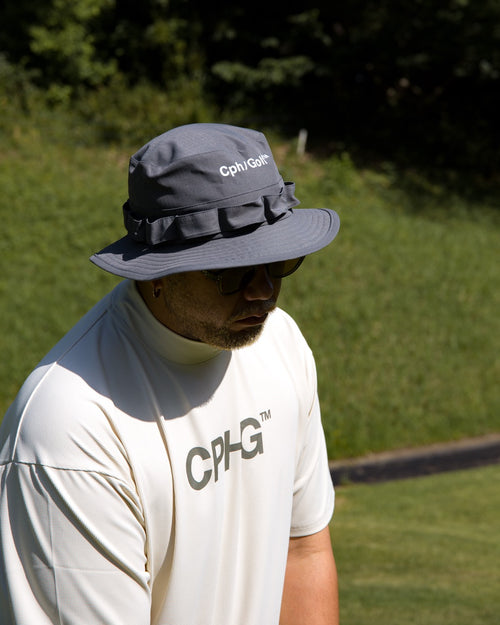 #CPHG GENTLEMAN MOCK NECK TEE OFF WHITE