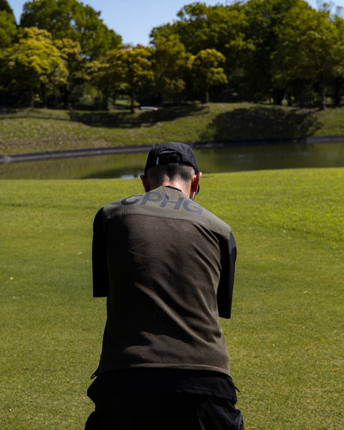 #CPHG SIDE MESH JET CAP BLACK