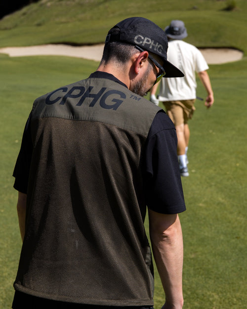 #CPHG SIDE MESH JET CAP BLACK