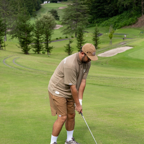 AS2OV×Cph/Golf™ #OVERSIZED S/S POLO COYOTE