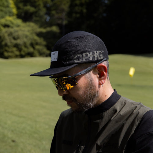 #CPHG SIDE MESH JET CAP BLACK