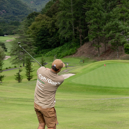 AS2OV×Cph/Golf™ #OVERSIZED S/S POLO COYOTE