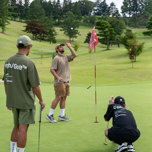 AS2OV×Cph/Golf™ #OVERSIZED S/S POLO COYOTE