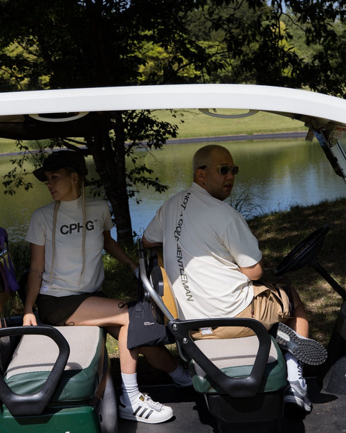 #CPHG GENTLEMAN MOCK NECK TEE OFF WHITE