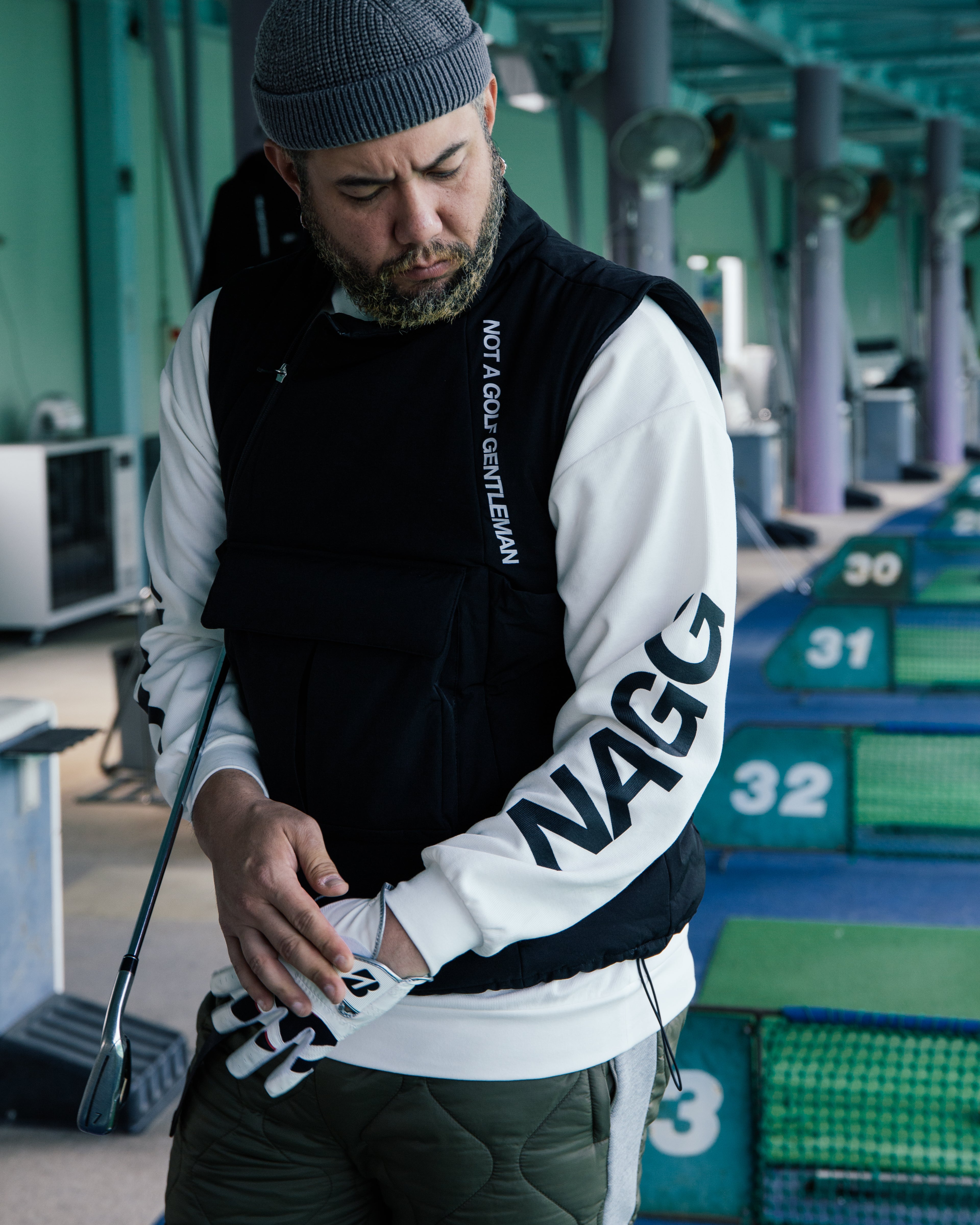 TNRCM OFF VEST DOWN RUFFLOG RUFFLOG｜ラフロッグ ラフロッグ メンズウェア