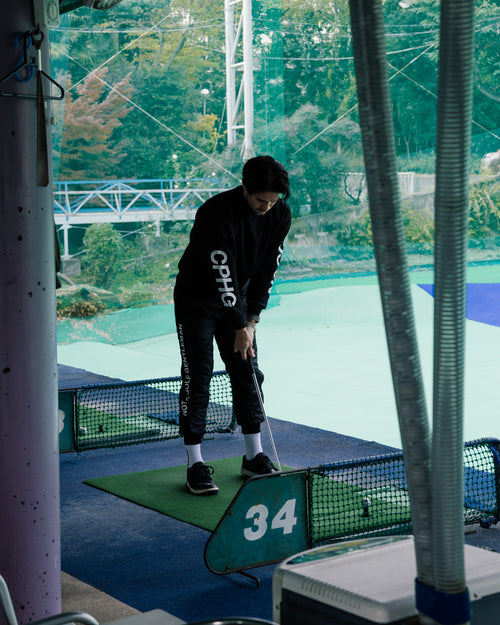 #NAGG WARM L/S MOCK NECK TEE BLACK