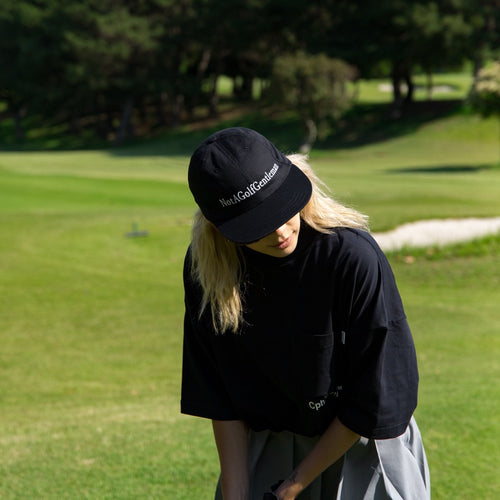 COOPERS TOWN BALL CAP × Cph/Golf™ #GENTLEMAN BB CAP BLACK