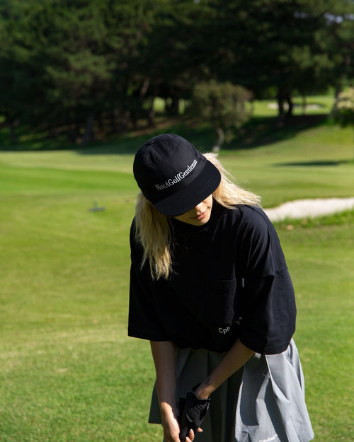 COOPERS TOWN BALL CAP × Cph/Golf™ #GENTLEMAN BB CAP BLACK