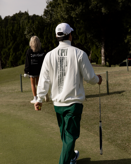 #CPH GOLF CLUB CAP WHITE