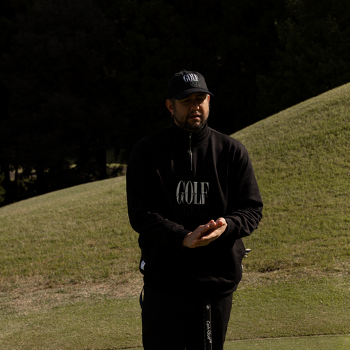 #CPH GOLF CLUB CAP BLACK