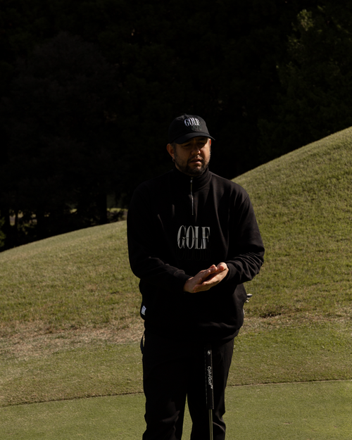 #CPH GOLF CLUB CAP BLACK