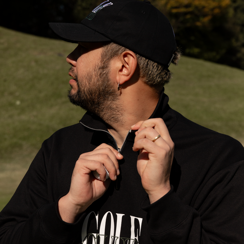 #CPH GOLF CLUB CAP BLACK