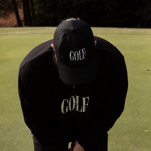 #CPH GOLF CLUB CAP BLACK