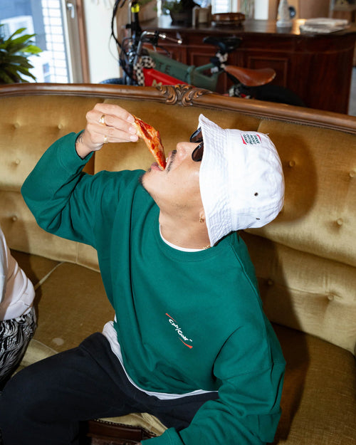 #SHOOT ME OUT BUCKET HAT WHITE