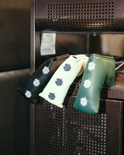 #OVERLAP LOGO PUTTER COVER GREEN