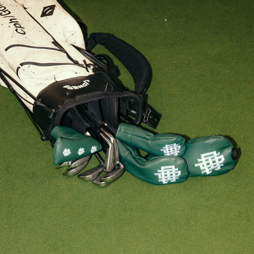 #OVERLAP LOGO PUTTER COVER GREEN