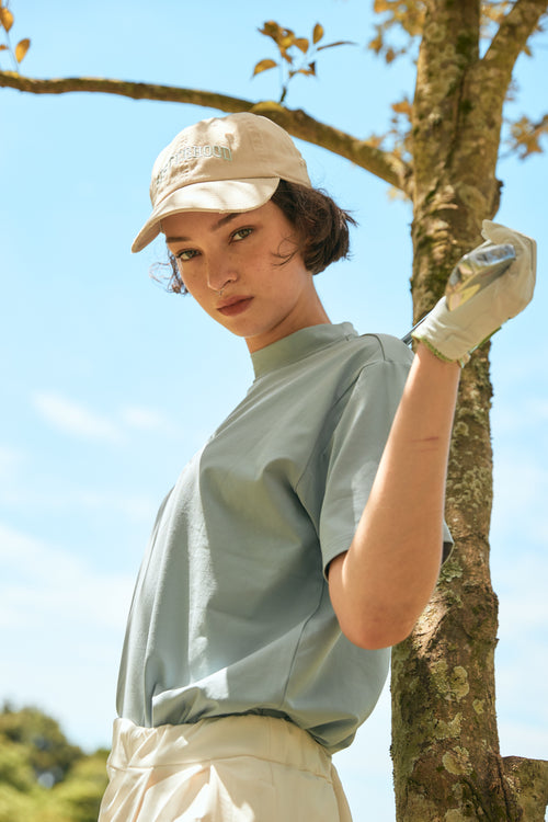Sisterhood LETTER MOCK TEE BLUE