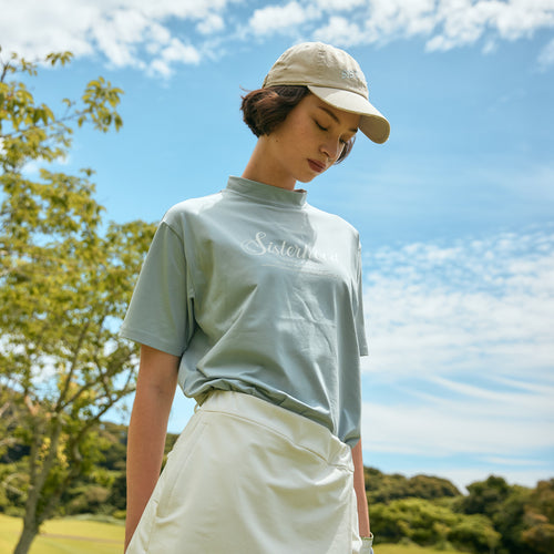 Sisterhood LETTER MOCK TEE BLUE