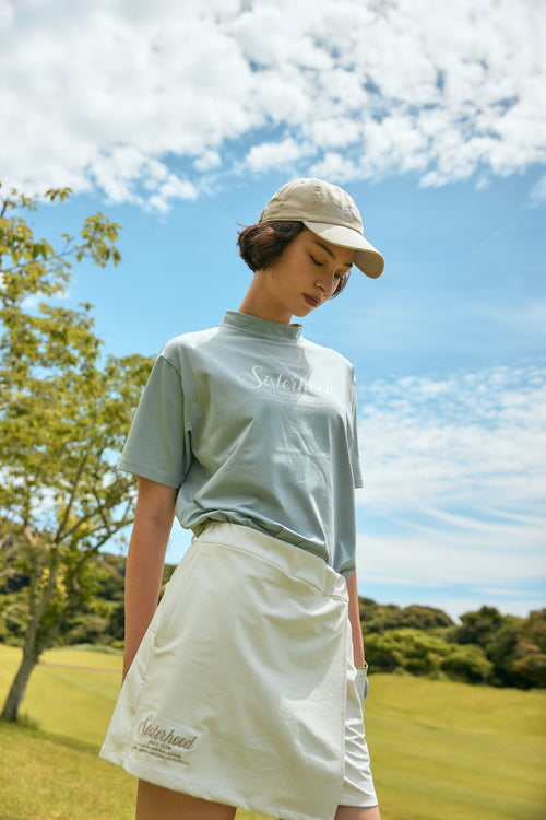 Sisterhood LETTER MOCK TEE BLUE