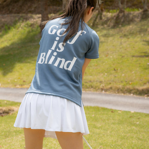 RUFFLOG CURSIVE LOGO SKIRT WHITE