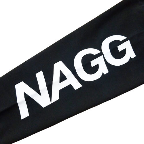 #NAGG WARM L/S MOCK NECK TEE BLACK